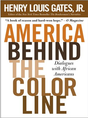America Behind the Color Line - ebook